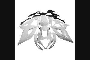 Complete and unpainted fairings in abs with front fender 