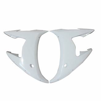 Complete and unpainted fairing in abs with front fender INJ 