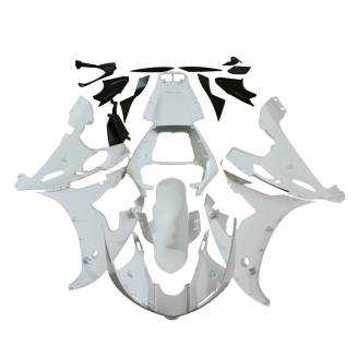 Complete and unpainted fairing in abs with front fender INJ 