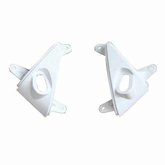 Complete and unpainted fairings in abs with front fender INJ 