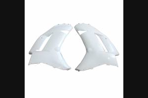 Complete and unpainted fairings in abs with front fender INJ 