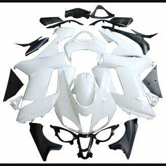 Complete and unpainted fairings in abs with front fender INJ 