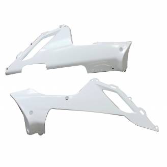 Complete and unpainted fairings in abs with front fender INJ 