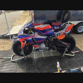 Complete and painted fairings YAMBLFLRE