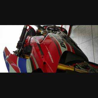 Verkleidungen Racing Ducati 959 1299 Panigale mit Kotflugel mit original Hoecker lackiert Aruba SBK16