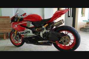 Carénages Racing Ducati 959 1299 Panigale complets de Pare-bouee coque oriignal Aruba SBK16