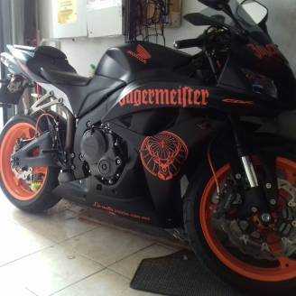 Carene in abs complete e verniciate HND CBR 6 G JAM