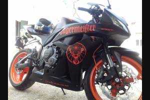 Complete and painted fairings in abs HND CBR 6 G JAM 