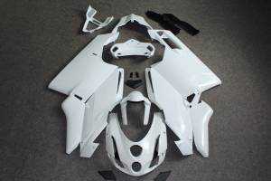 Complete and unpainted fairings with front fender 