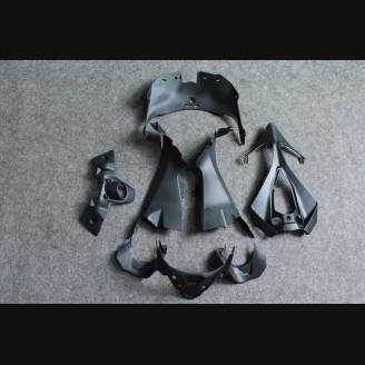 Complete and unpainted fairings in abs with front fender INJ 