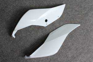 Complete and unpainted fairings in abs with front fender INJ 