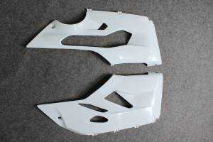 Complete and unpainted fairings in abs with front fender INJ 