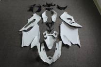 Carenados abs completo con guardabarros da barnizar INJ 