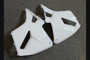 Complete and unpainted fairings in abs with front fender 