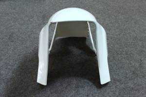 Complete and unpainted fairings in abs with front fender 