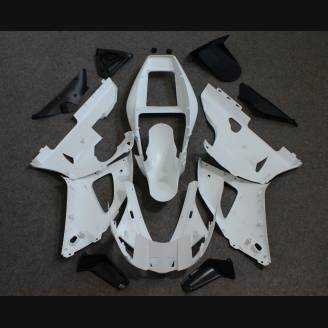 Complete and unpainted fairing in abs with front fender INJ 
