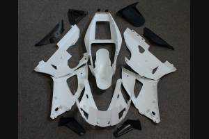 Complete and unpainted fairing in abs with front fender INJ 