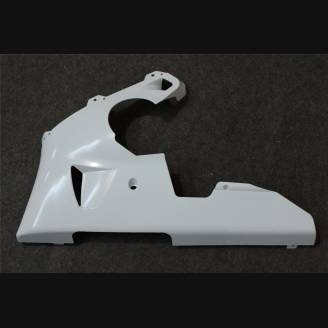 Complete and unpainted fairing in abs with front fender INJ 