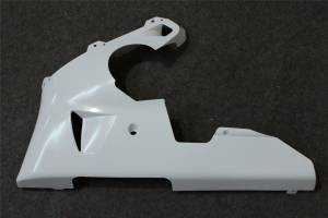 Complete and unpainted fairing in abs with front fender INJ 