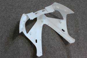 Complete and unpainted fairing in abs with front fender INJ 