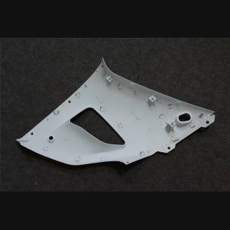 Complete and unpainted fairing in abs with front fender INJ 