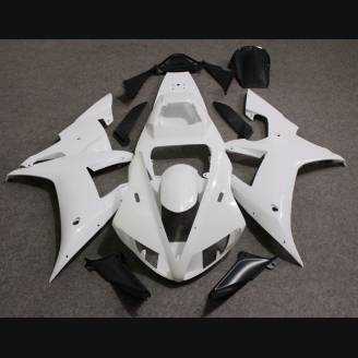 Complete and unpainted fairing in abs without front fender INJ 