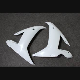 Complete and unpainted fairing in abs without front fender INJ 