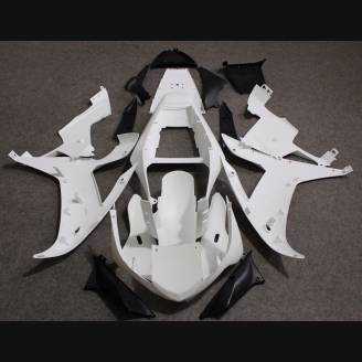 Complete and unpainted fairing in abs without front fender INJ 