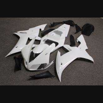 Complete and unpainted fairing in abs without front fender INJ 