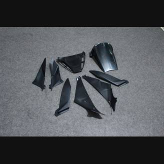 Complete and unpainted fairing in abs without front fender INJ 