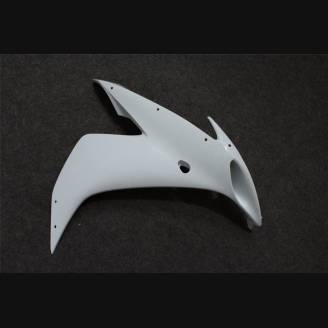 Complete and unpainted fairing in abs without front fender 