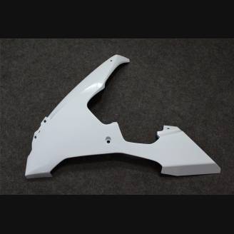 Complete and unpainted fairing in abs without front fender 