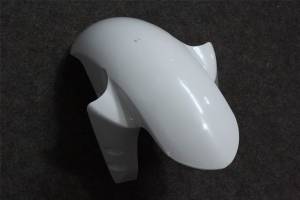 Complete and unpainted fairing in abs without front fender 