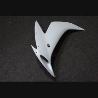 Complete and unpainted fairing in abs without front fender 