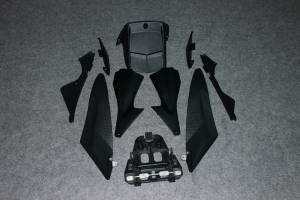 Verkleidungen abs mit Kotflugel zu lackieren INJ