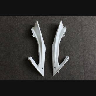 Complete and unpainted fairings in abs with front fender 