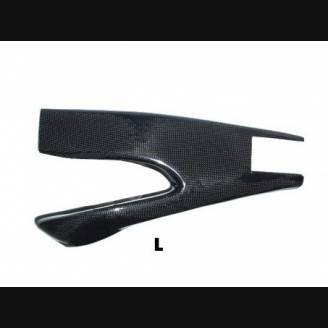 Carbon swingarm cover