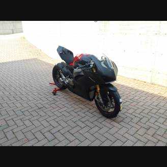 carenado ABS barnizado carrettera Ducati Panigale V4 para escape Akrapovic DUCV4BL