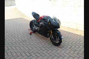 ABS Verkleidung Lackiert street Ducati Panigale V4 Akrapovic Auspuff DUCV4BL