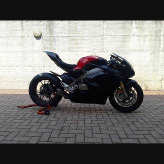 ABS Verkleidung Lackiert street Ducati Panigale V4 Akrapovic Auspuff DUCV4BL