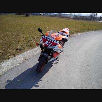 Lackierte Straße Verkleidung auf ABS kompatibel mit Honda CBR 600 RR 2005 - 2006 - MXPCAV7641