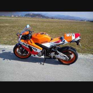 Carenage en abs pour la roue avec peinture compatible avec Honda CBR 600 RR 2005 - 2006 - MXPCAV7641