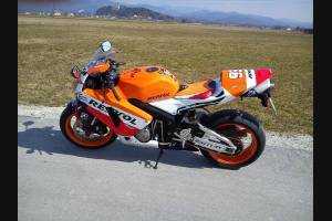 Carenage en abs pour la roue avec peinture compatible avec Honda CBR 600 RR 2005 - 2006 - MXPCAV7641