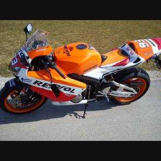 Lackierte Straße Verkleidung auf ABS kompatibel mit Honda CBR 600 RR 2005 - 2006 - MXPCAV7641