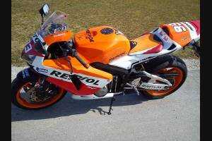 Carenage en abs pour la roue avec peinture compatible avec Honda CBR 600 RR 2005 - 2006 - MXPCAV7641