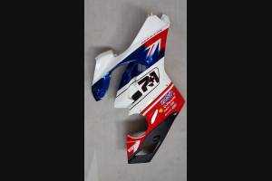 Complete and painted fairings in abs Ducati Panigale V4 for Akrapovic exhaust DUCV4BY