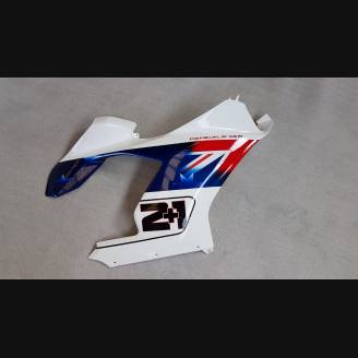 Complete and painted fairings in abs Ducati Panigale V4 for Akrapovic exhaust DUCV4BY