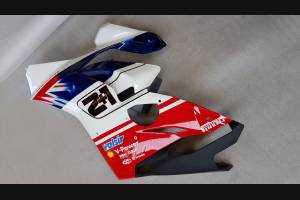 carenado ABS barnizado carrettera Ducati Panigale V4 para escape Akrapovic DUCV4BY