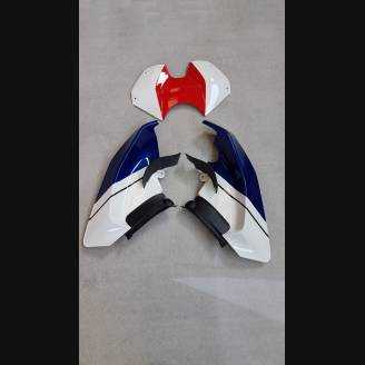 Complete and painted fairings in abs Ducati Panigale V4 for Akrapovic exhaust DUCV4BY