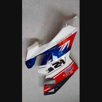 Complete and painted fairings in abs Ducati Panigale V4 for Akrapovic exhaust DUCV4BY